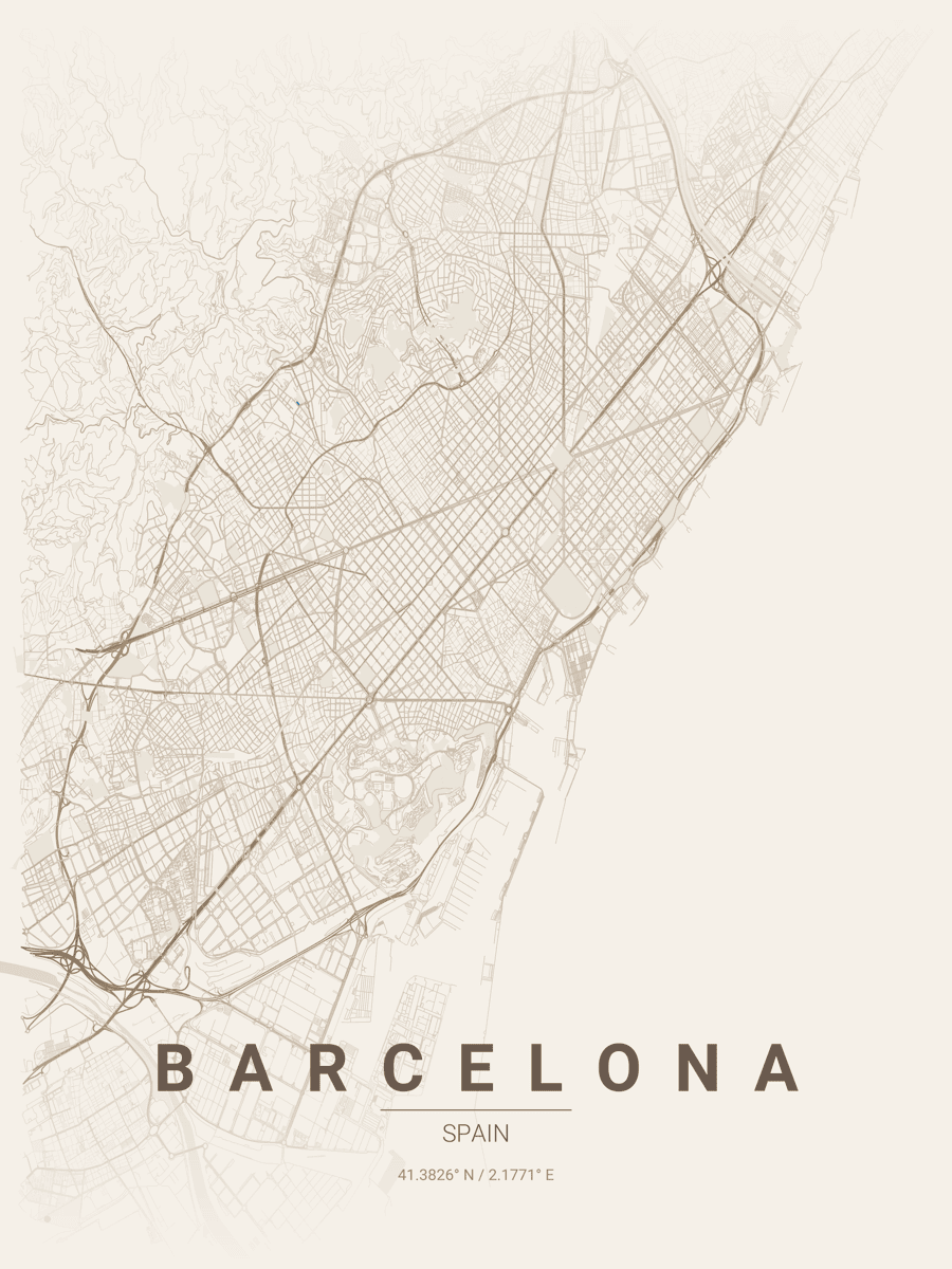 BARCELONA poster
